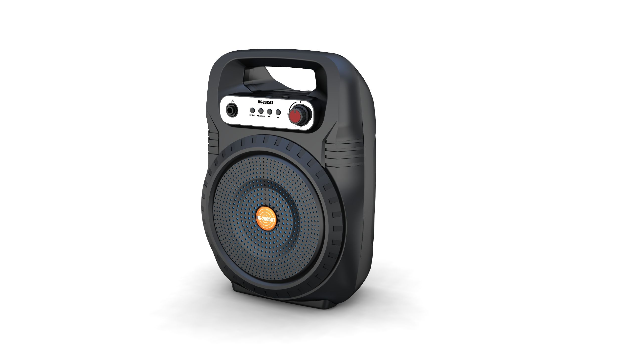 New MS-2005BT/2006BT portable wireless Bluetooth speaker, 8-inch subwoofer with USB charging and TF card insertion
