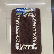珊瑚绒绗缝地毯浴室卫生间吸水门口地垫子家用卧室房间棉脚垫
