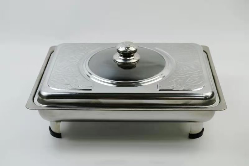 Stainless steel stove with four corners thumbnail