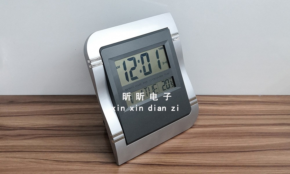 8058N perpetual calendar electronic clock, multi-functional electronic clock, wall-mounted clock, digital display clock pic 6