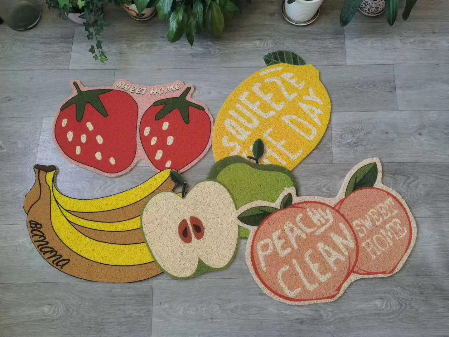 Special-shaped floor MATS details Picture