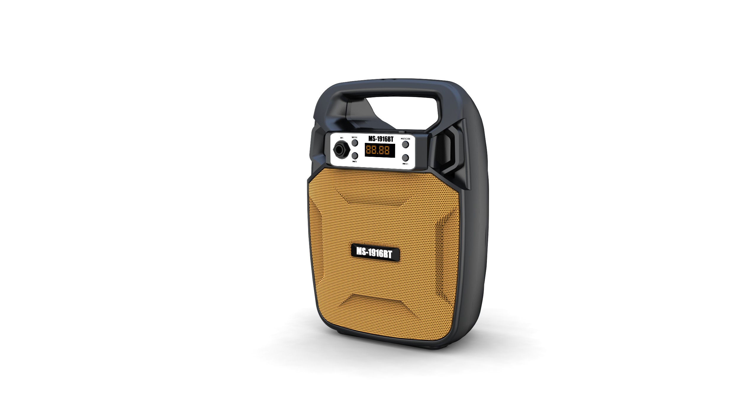 New MS-1915BT/1916BT portable wireless Bluetooth speaker, USB charging, TF card insert, subwoofer detail image 6