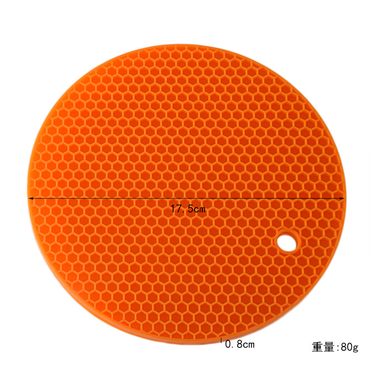 80g圆形蜂窝隔热垫 0.8cm厚度详情图2