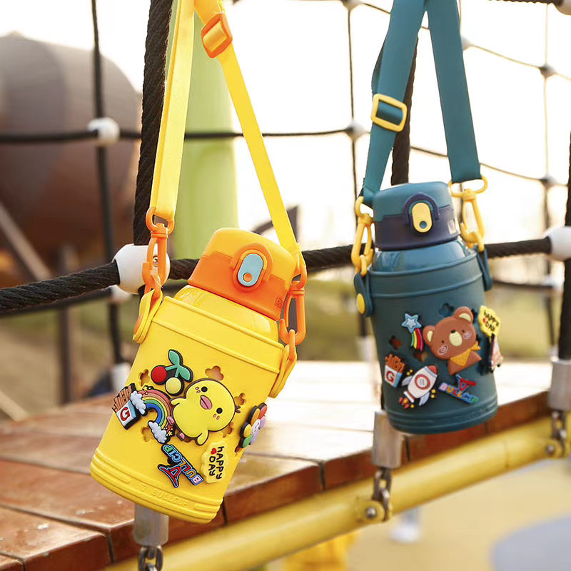 新品洞洞儿童壶，一杯2盖316内胆～～～开发宝宝智力及动手能力～～～详情图6