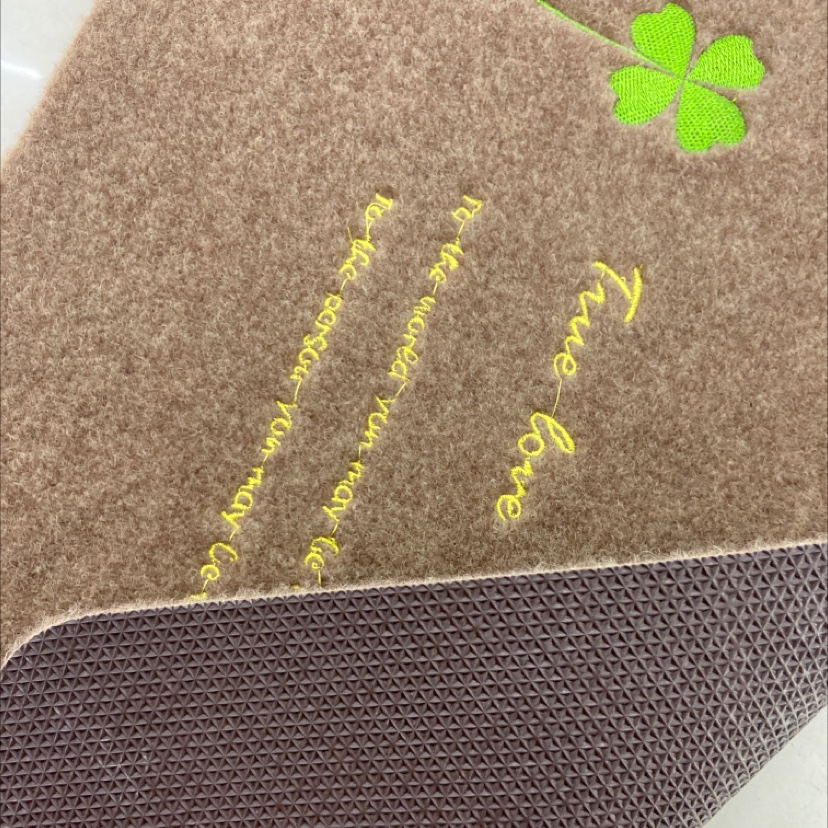 Embroidered Cushion Specification drawing