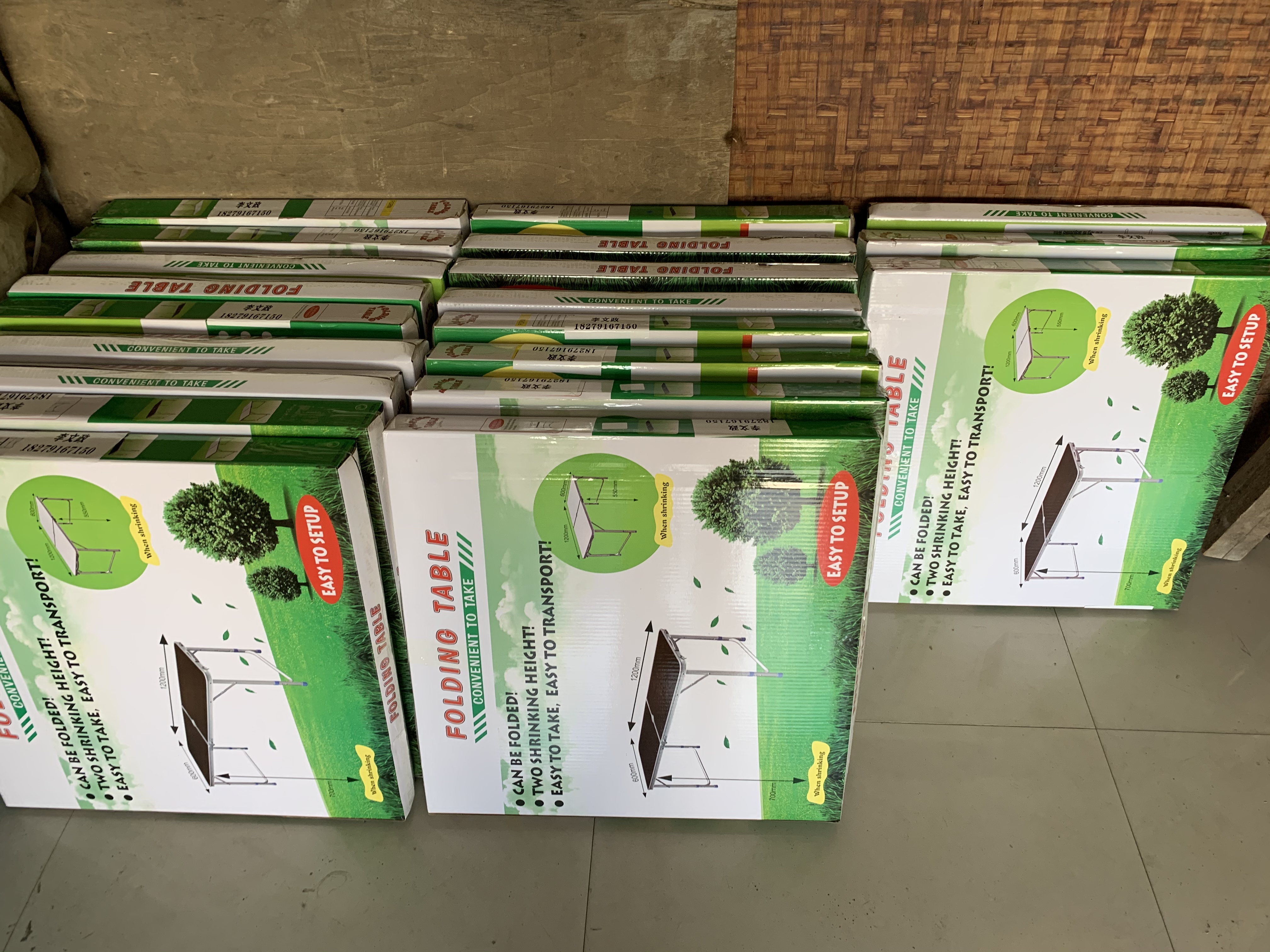 户外铝合金折叠桌椅，折叠桌升降脚，携带方便详情图6