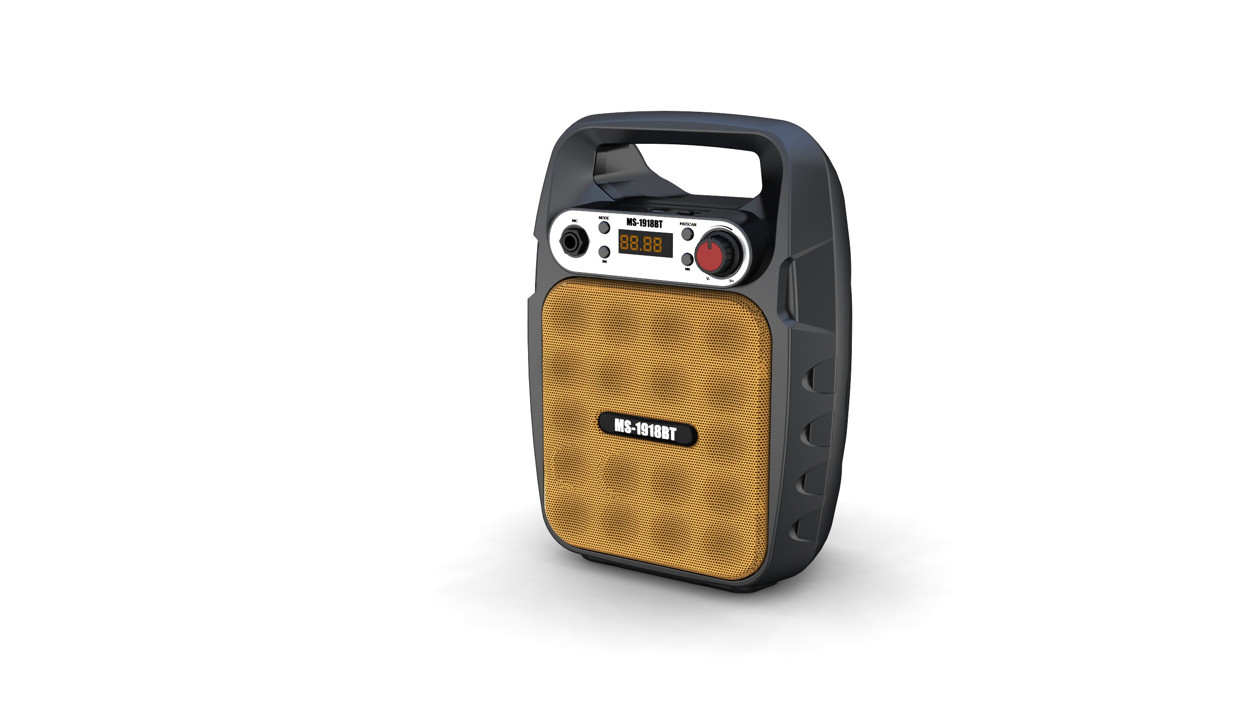 New MS-1917BT/1918BT portable wireless Bluetooth speaker, USB charging, TF card insert, subwoofer detail image 8