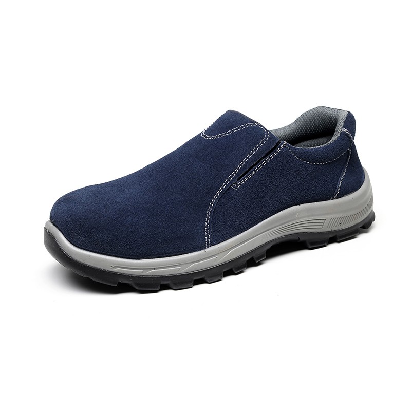 Men's winter one-foot dust-free casual shoes, work shoes, anti-crush wear, workshop protective shoes, labor protection shoes detail image 4