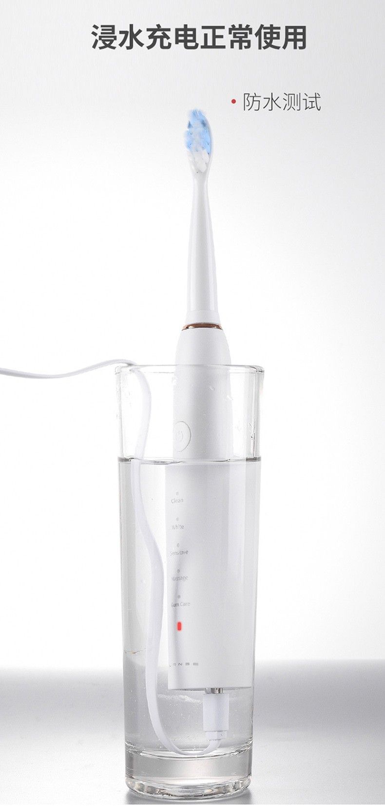 Lazy Brother Sonic Electric Toothbrush Q1 Generation Intelligent Waterproof Whitening Cleaning Mouth Guard Gift Wholesale A Replacement undefined