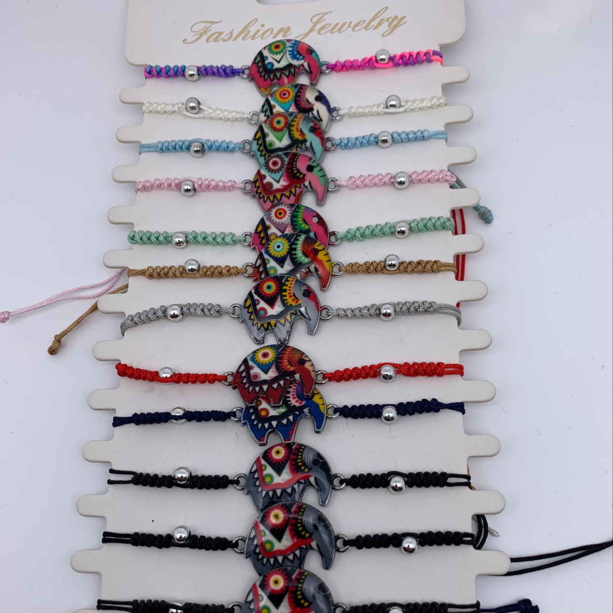 印花大象编绳手链古今饰品古今饰品古今饰品古今饰品