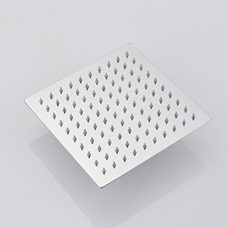 Stainless steel showerhead top spray