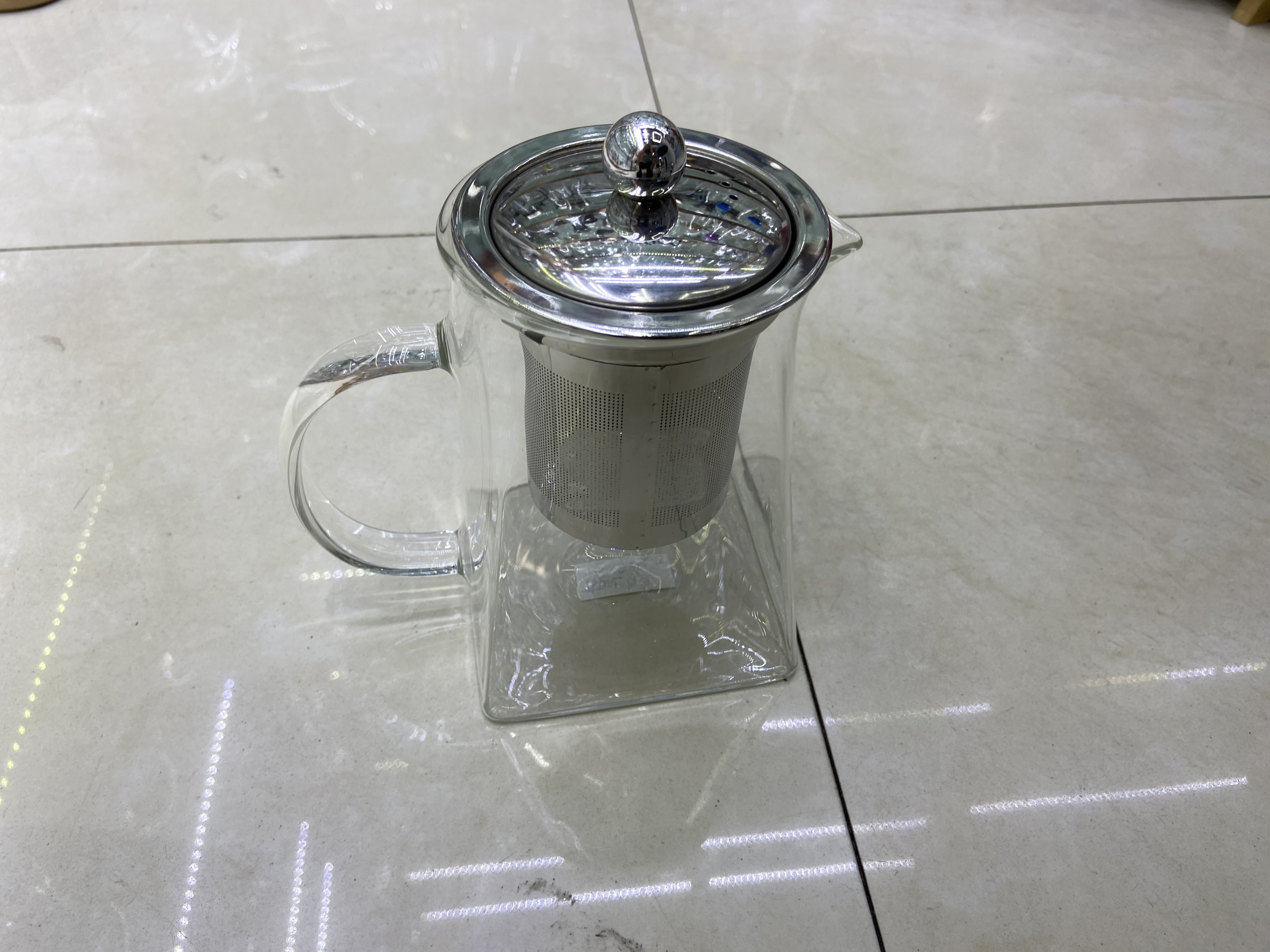 花茶玻璃壶/方形壶/高硼硅 耐高温产品图