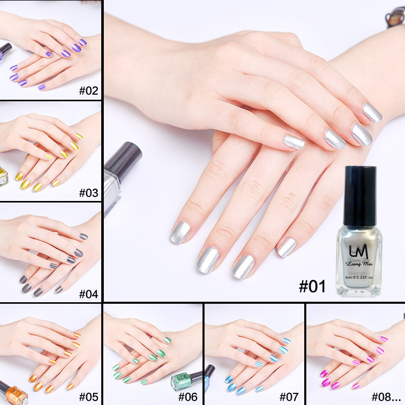 Water-based nail polish set, no baking required, quick-drying, long-lasting, tear-off with sequins, peelable bestseller nail polish glue nail care set 8978 Application Scenario