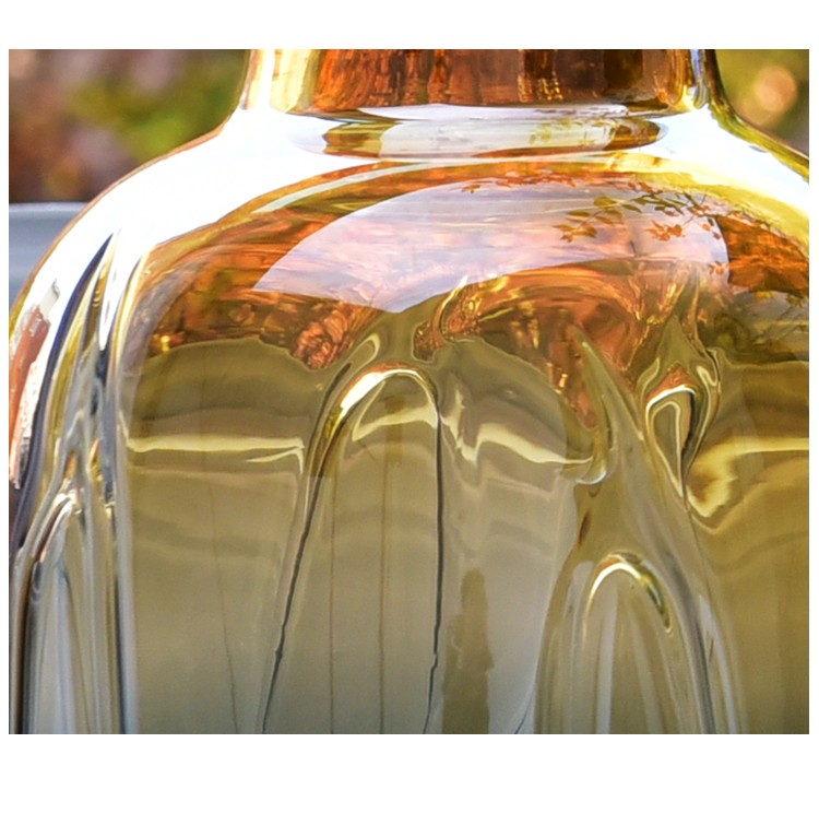 天昊格蕾轻奢玻璃花瓶现代简约花盆摆件创意家居装饰品水培花器详情图6