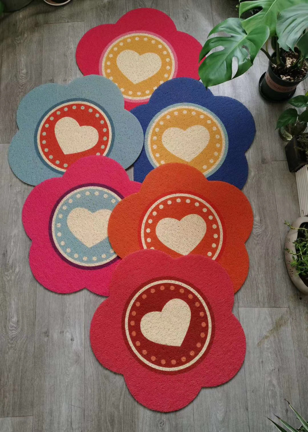 Cartoon-patterned floor mat details Picture