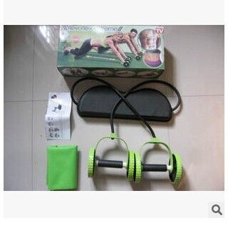 TS slimming household pull-up abdominal tonic two-wheeled pull-up two-wheeled fitness device Specification drawing