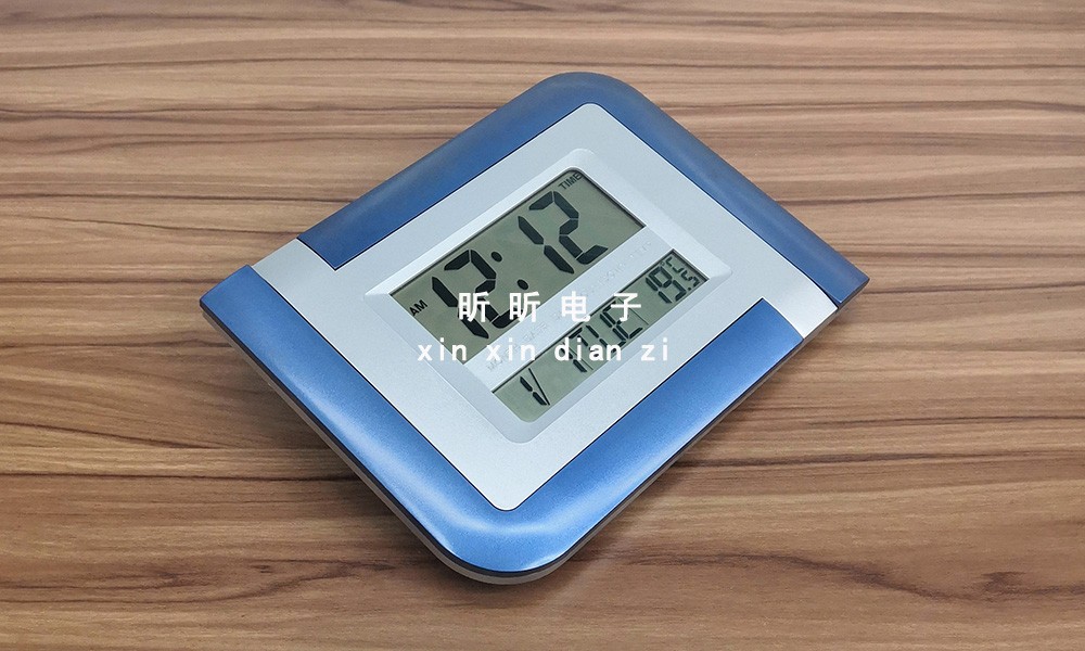 5887N perpetual calendar electronic clock, multi-functional large character clock, wall-mounted clock pic 2