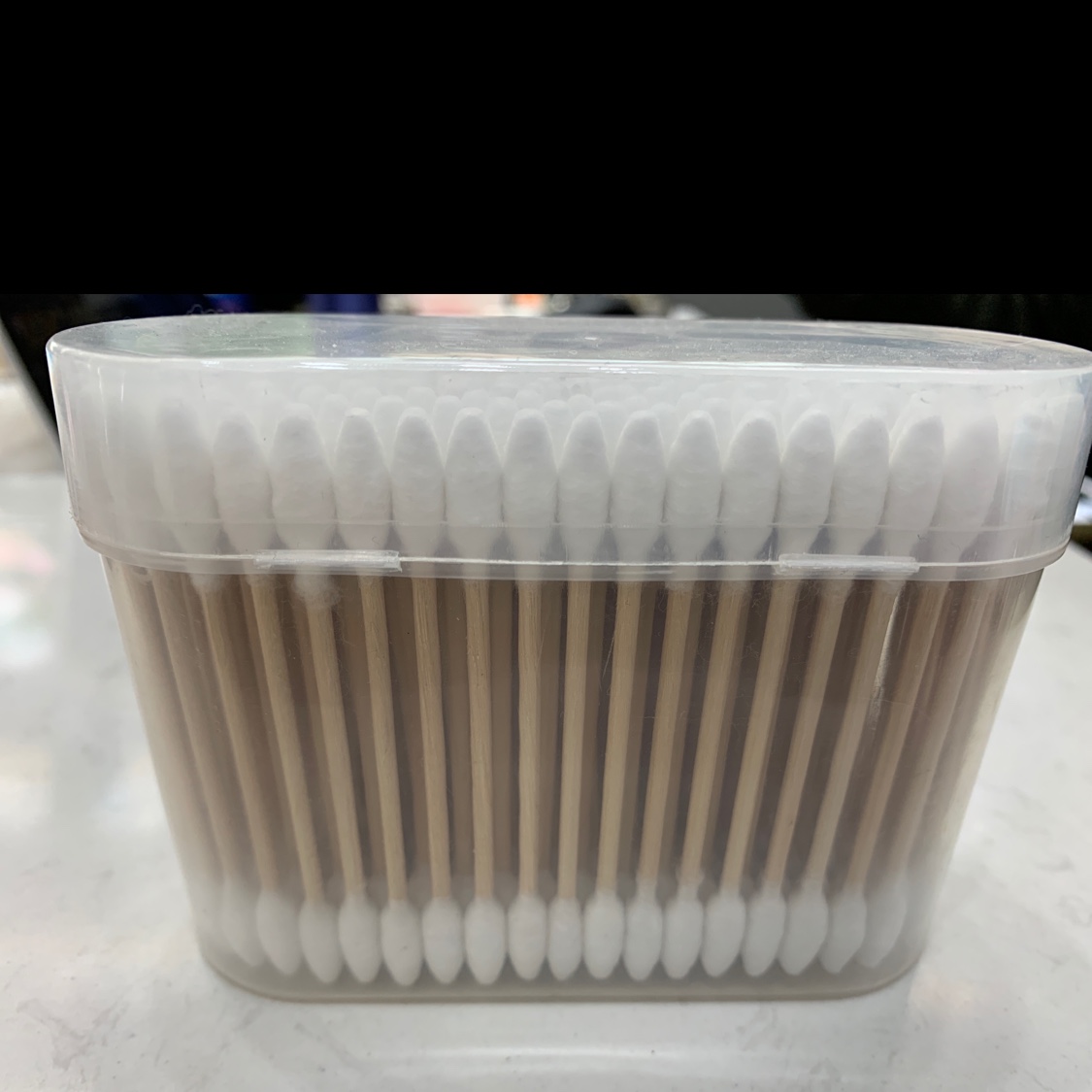 150 Oval Cotton Swabs Wooden Swabs 2235 details Picture