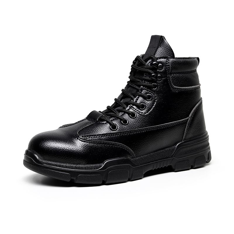 劳保靴钢包头钢板底防砸防刺穿防滑保暖棉鞋新款2020年畅销款地摊潮