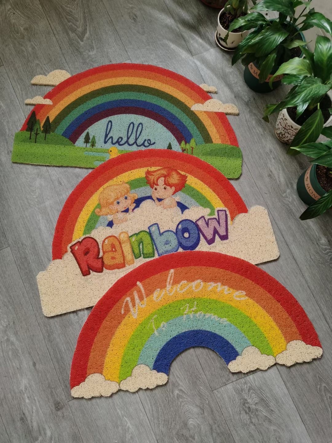 Cartoon-patterned floor mat Item Picture