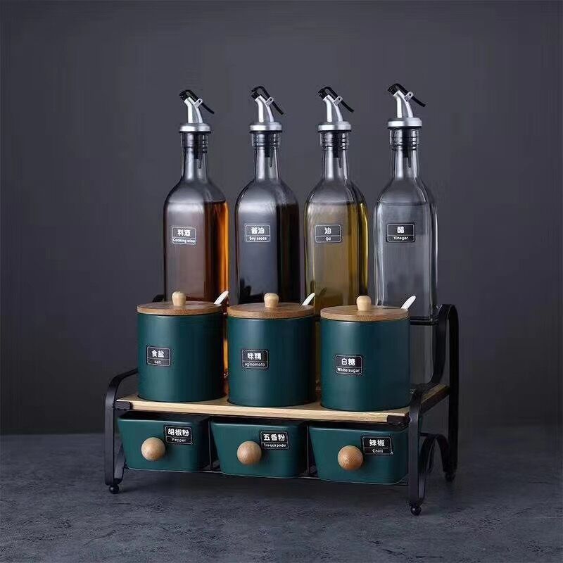 11P-U1 seasoning jars, 8 sets per piece