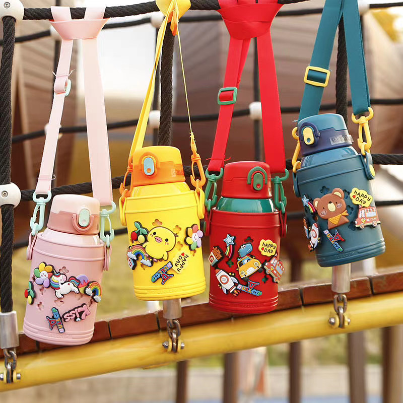 新品洞洞儿童壶，一杯2盖316内胆～～～开发宝宝智力及动手能力～～～详情图7