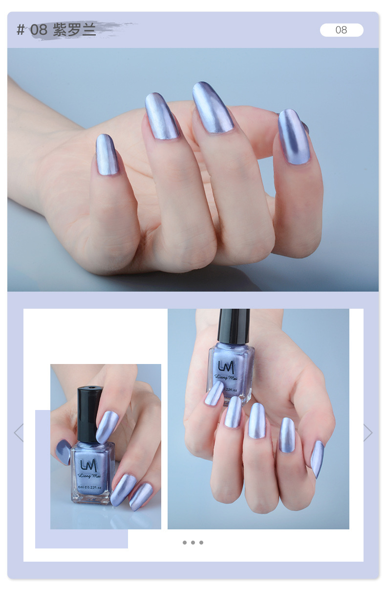 Water-based nail polish set, no baking required, quick-drying, long-lasting, tear-off with sequins, peelable bestseller nail polish glue nail care set 8978 Item Picture