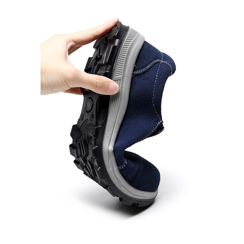 Men's winter one-foot dust-free casual shoes, work shoes, anti-crush wear, workshop protective shoes, labor protection shoes Application Scenario