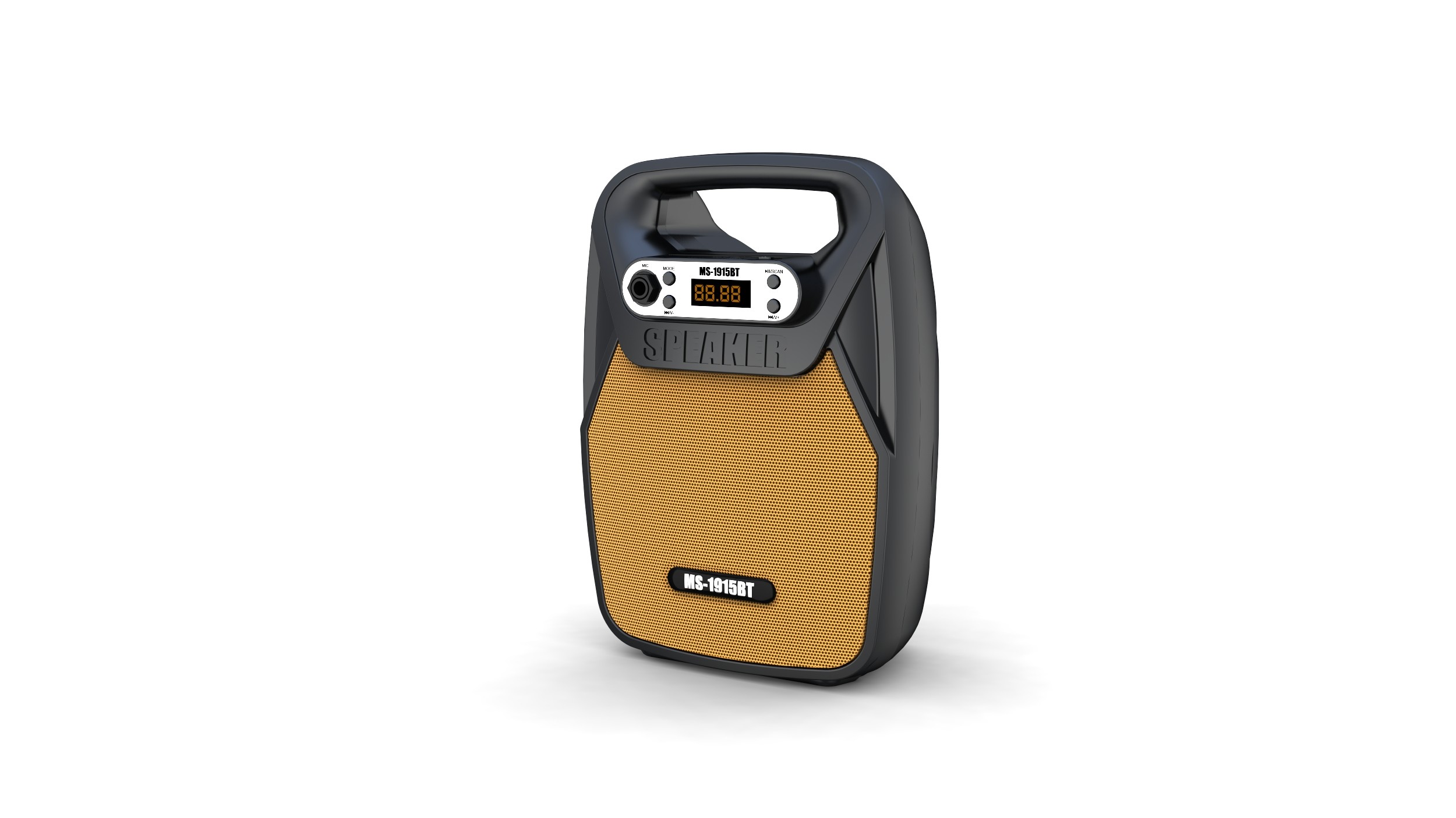 New MS-1915BT/1916BT portable wireless Bluetooth speaker, USB charging, TF card insert, subwoofer detail image 5