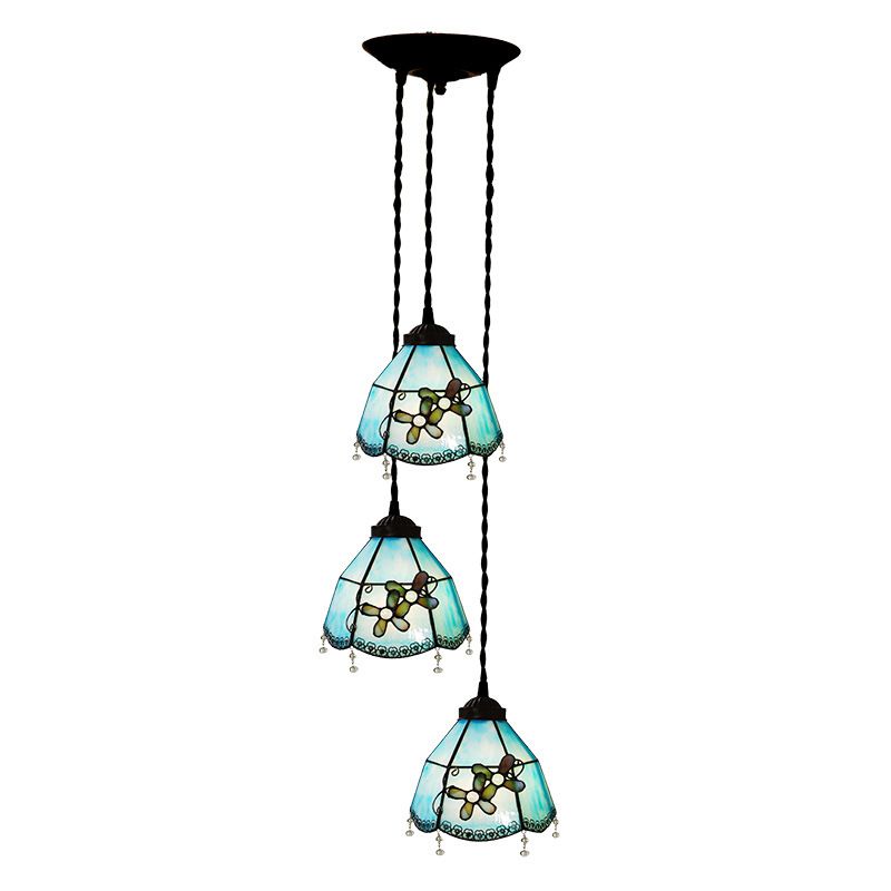 Mediterranean-style chandelier, cafe, teahouse, restaurant, decorative lamps