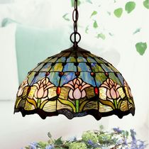 16 inch chandelier bar restaurant lighting European garden living room bedroom glass chandelier