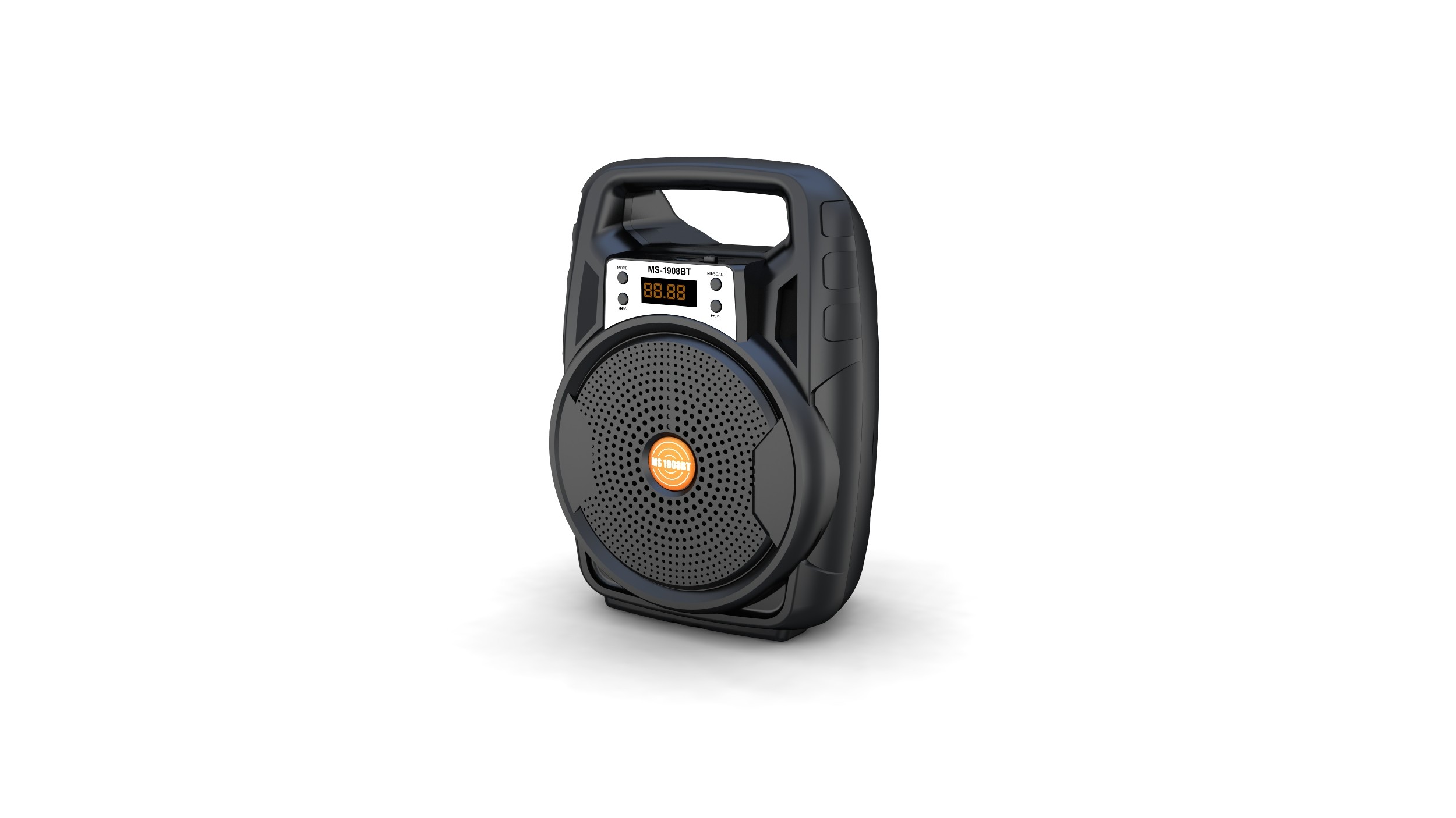 New MS-1907BT/1908 portable wireless Bluetooth speaker, USB charging, TF card insert, subwoofer, 6.5-inch detail image 1