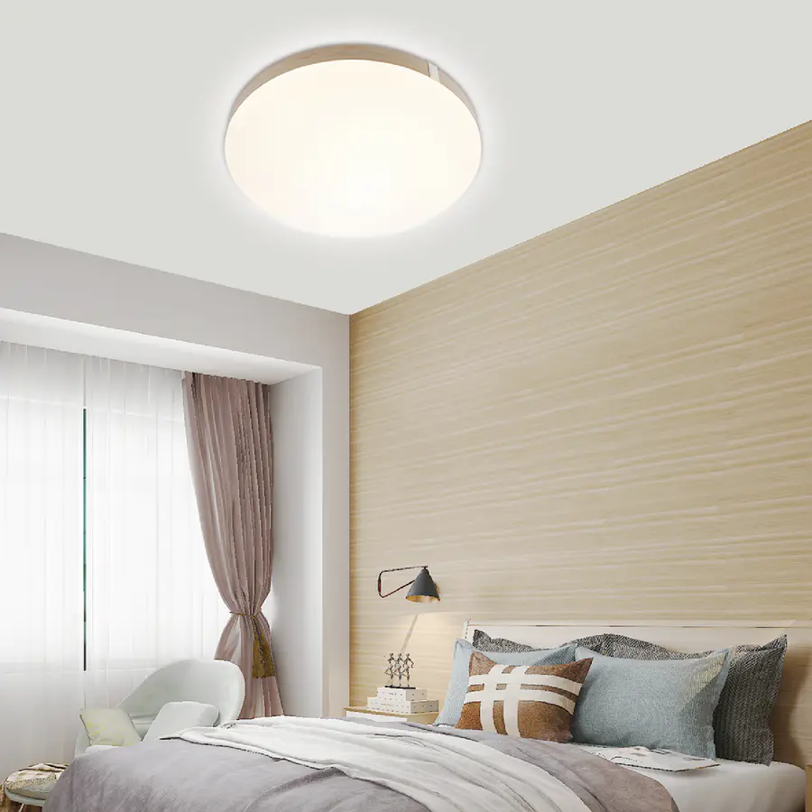 飞利浦艾菲 LED吸顶灯 卧室现代居家轻奢风 3种照明体验 三色边框发卡设计