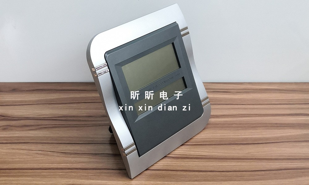 8058N perpetual calendar electronic clock, multi-functional electronic clock, wall-mounted clock, digital display clock pic 1