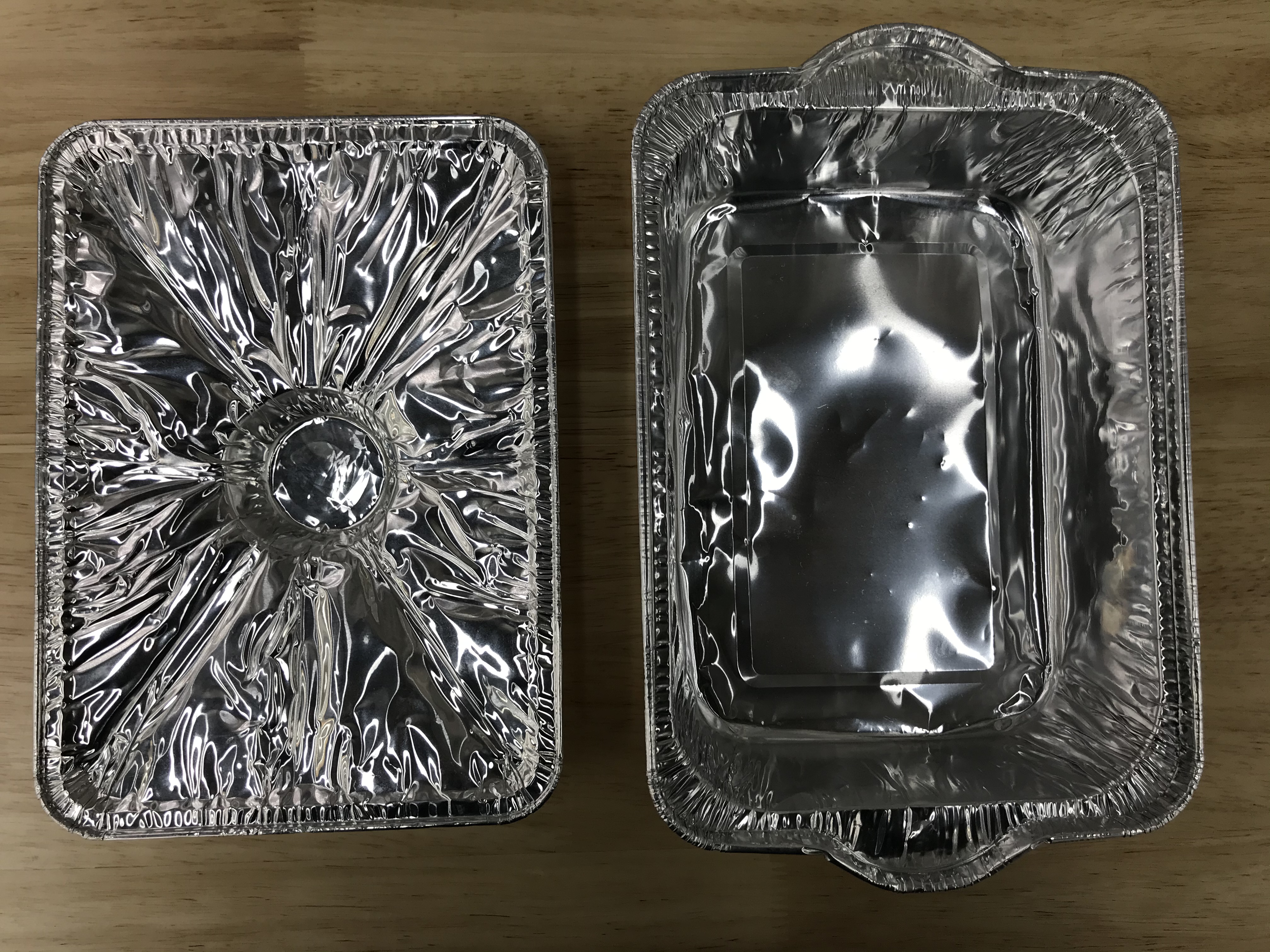 一次性家用铝箔实物图