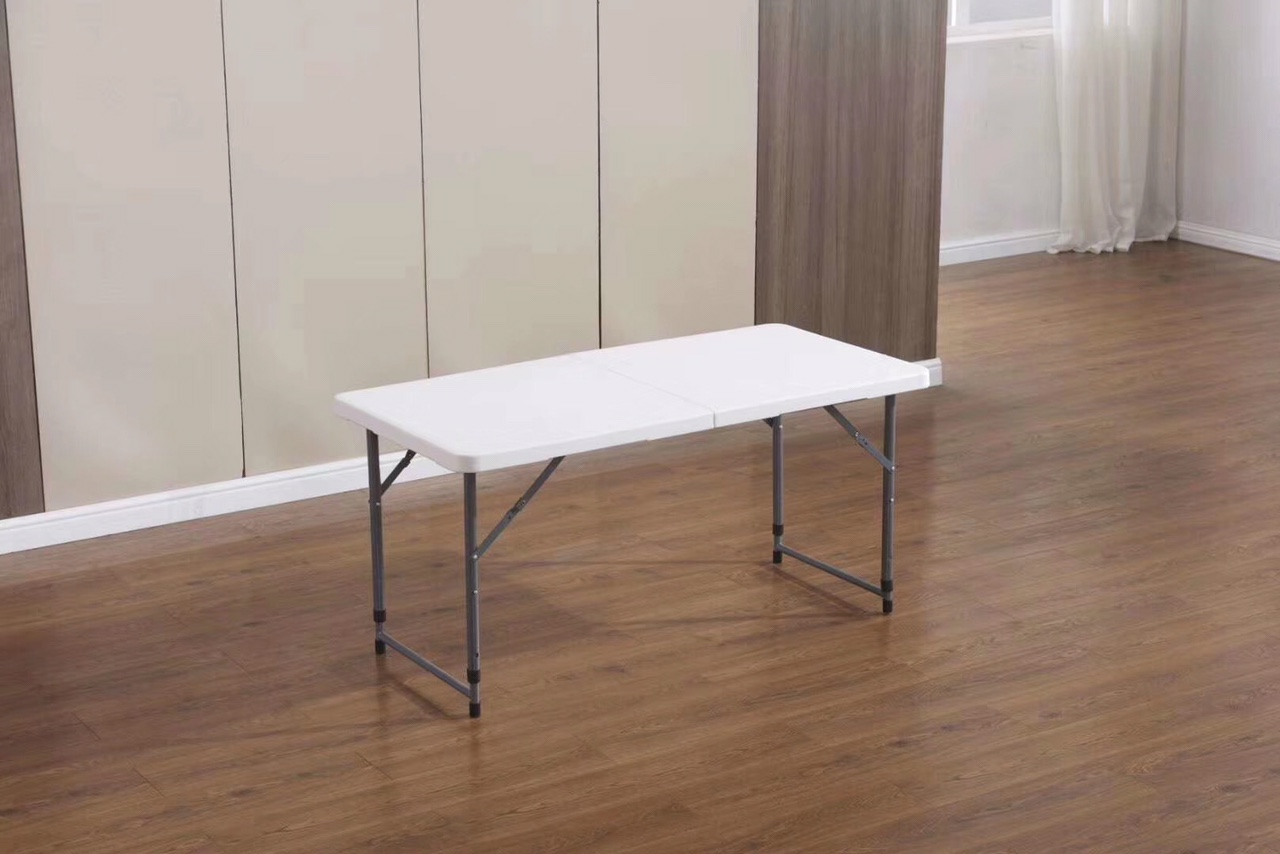 折叠桌空中塑料桌携带方便1.2米可伸缩