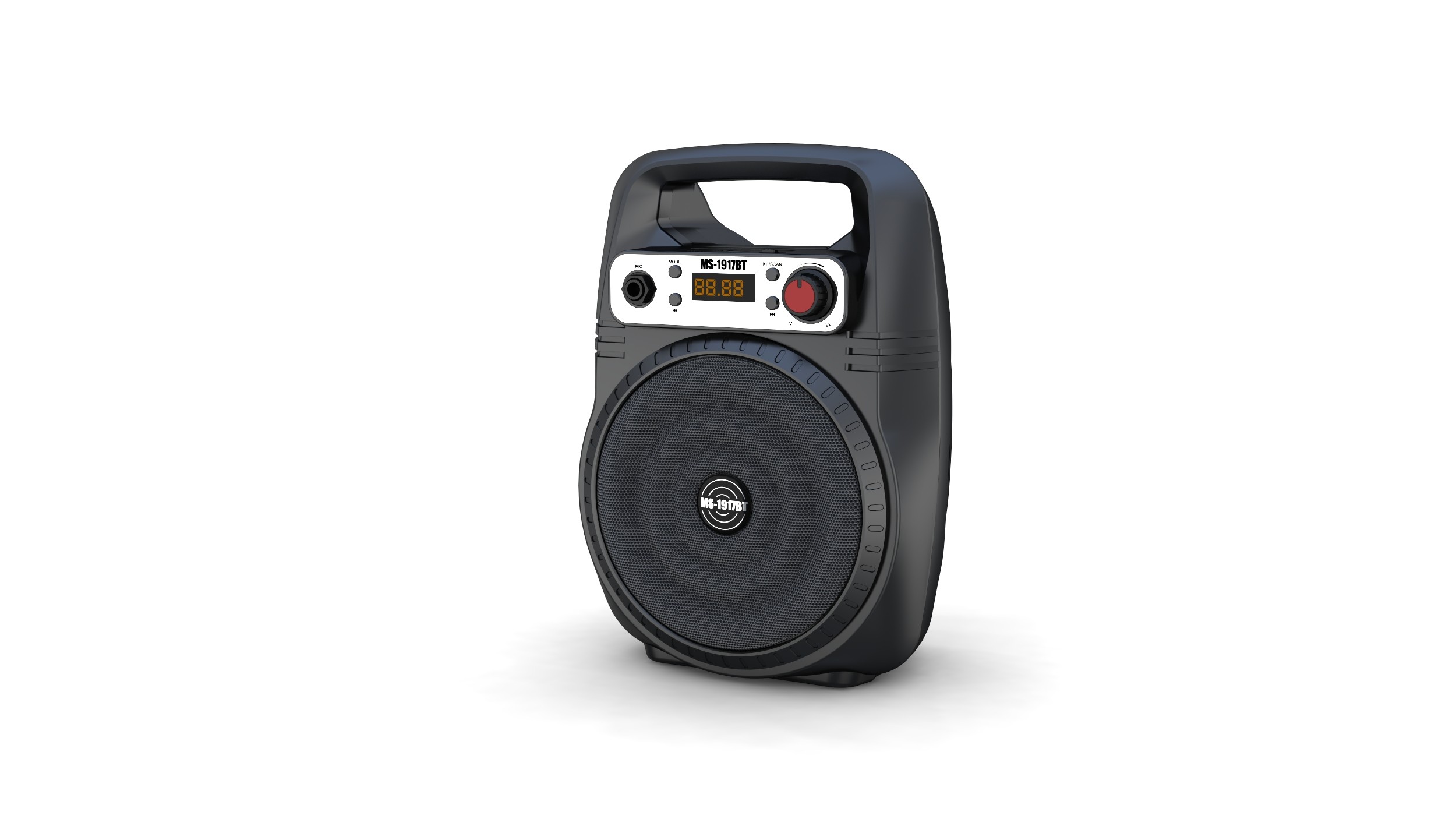 New MS-1917BT/1918BT portable wireless Bluetooth speaker, USB charging, TF card insert, subwoofer detail image 1