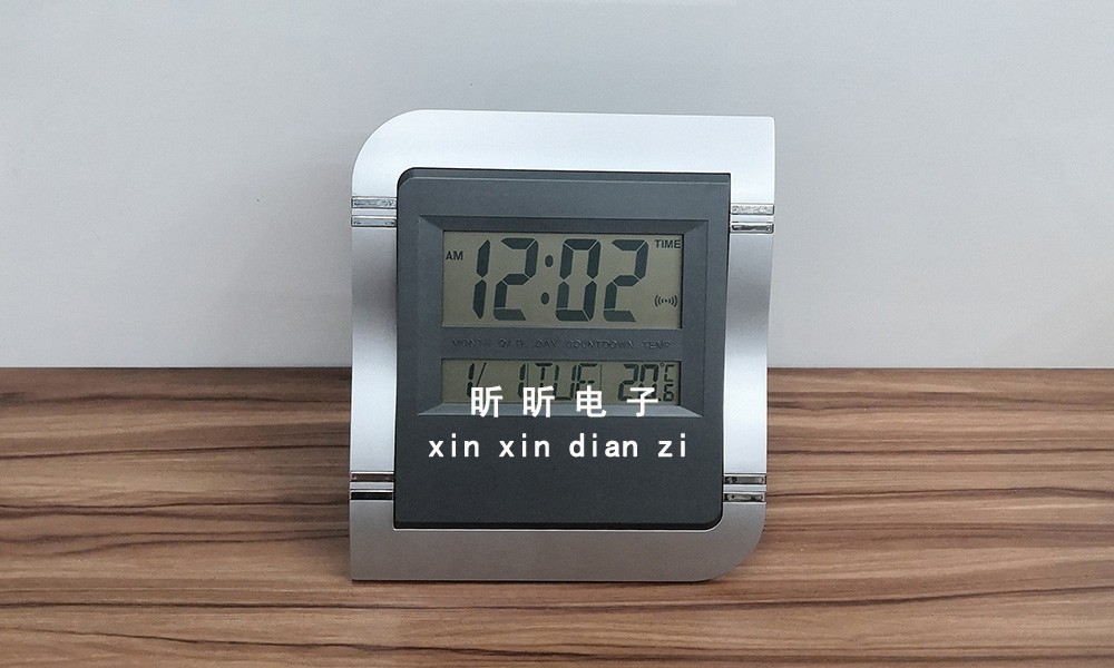8058N perpetual calendar electronic clock, multi-functional electronic clock, wall-mounted clock, digital display clock pic 4