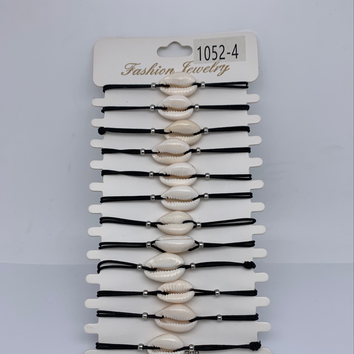 天然贝壳弹力绳手链