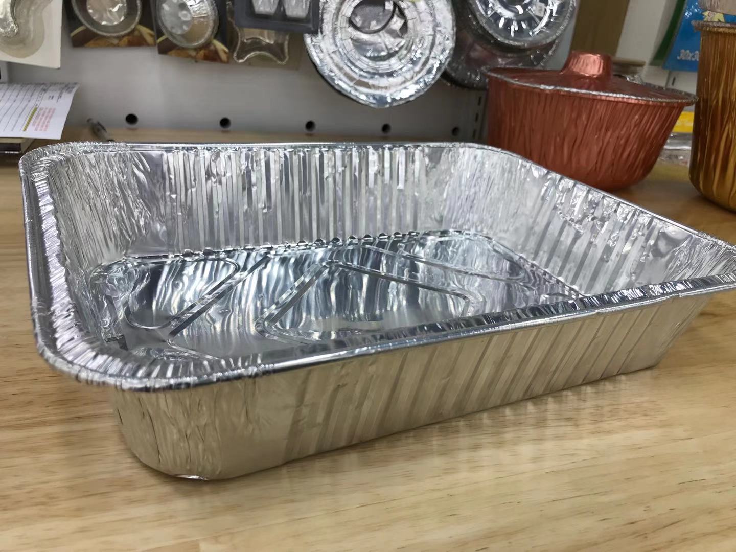 一次性家用铝箔实物图