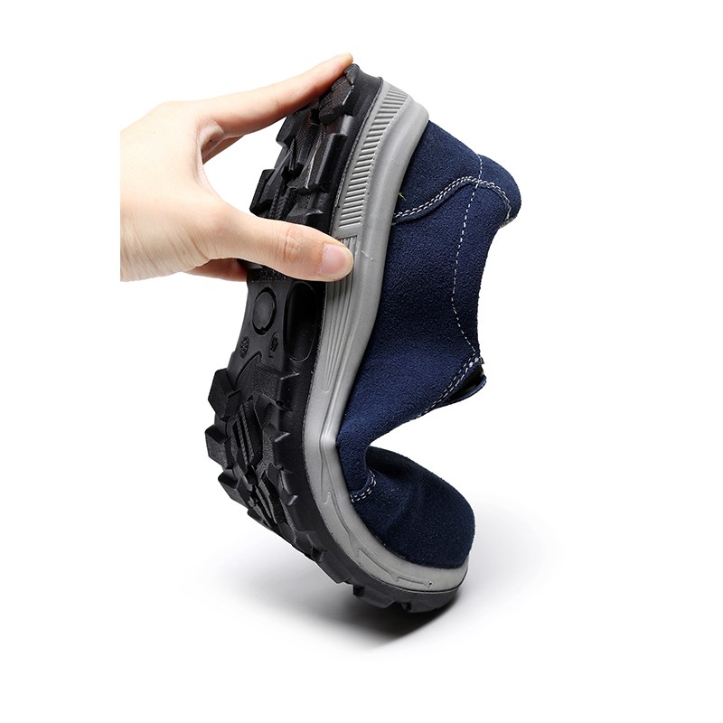 Men's winter one-foot dust-free casual shoes, work shoes, anti-crush wear, workshop protective shoes, labor protection shoes detail image 9