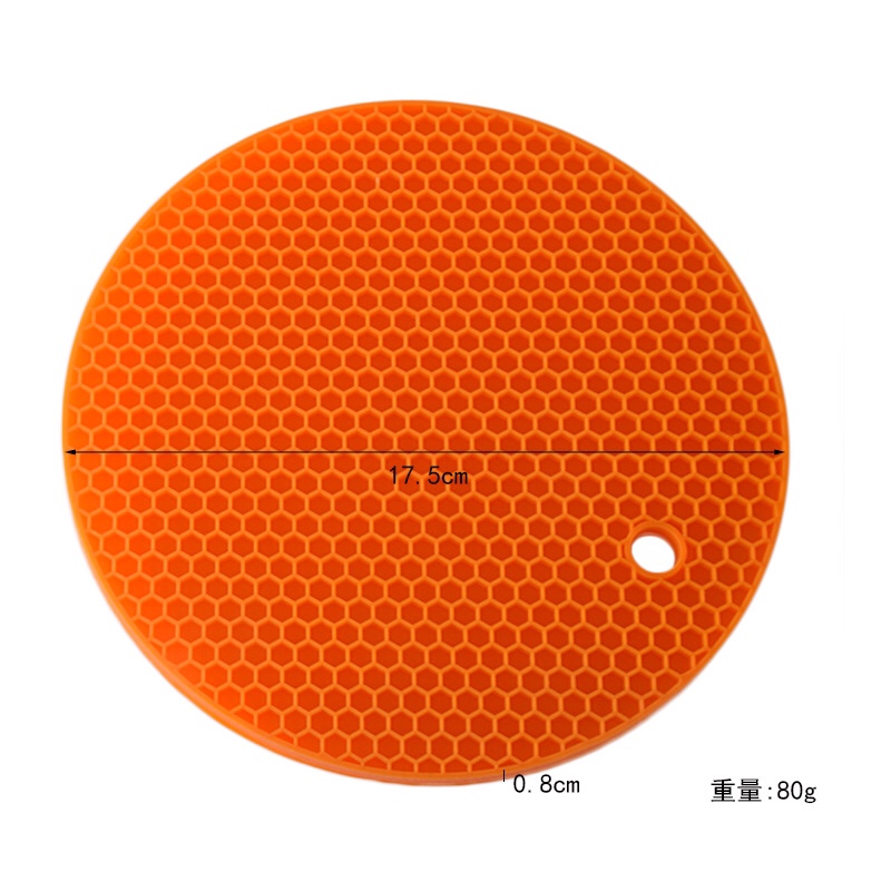 80g圆形蜂窝隔热垫 0.8cm厚度详情图1
