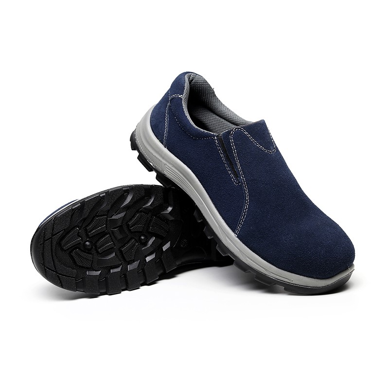 Men's winter one-foot dust-free casual shoes, work shoes, anti-crush wear, workshop protective shoes, labor protection shoes detail image 5