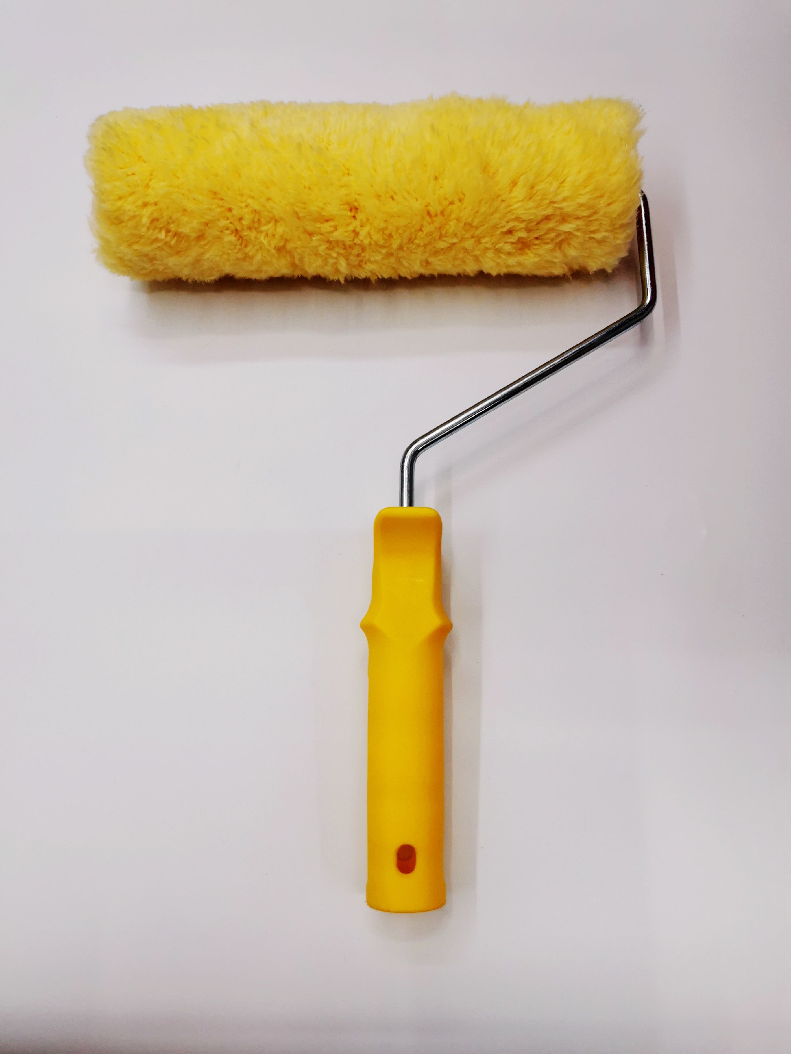 Roller tool Yellow flannelette oily roller brush paint tool 9 inches