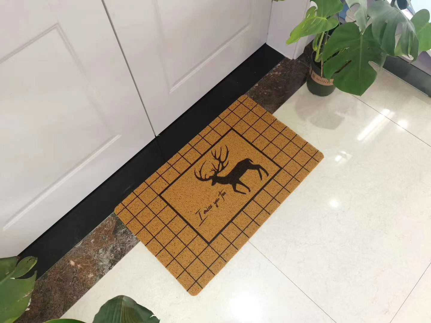Rectangular floor mat undefined