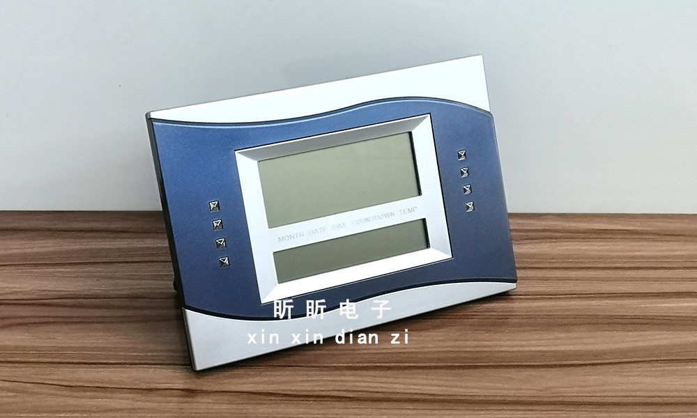 6852N perpetual calendar electronic clock, multi-functional electronic clock, wall-mounted clock, desktop table clock, digital display electronic clock pic 1