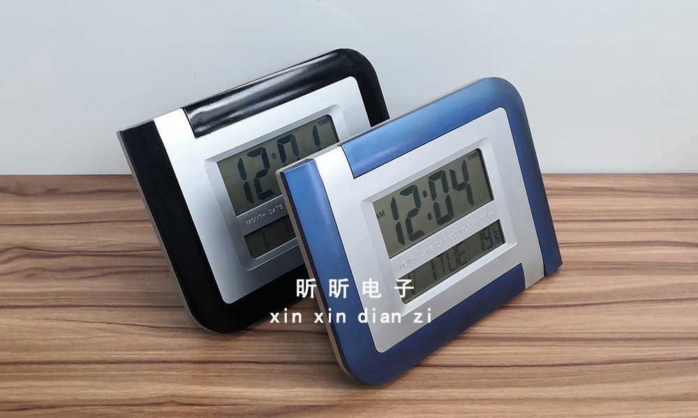 5887N perpetual calendar electronic clock, multi-functional large character clock, wall-mounted clock pic 6