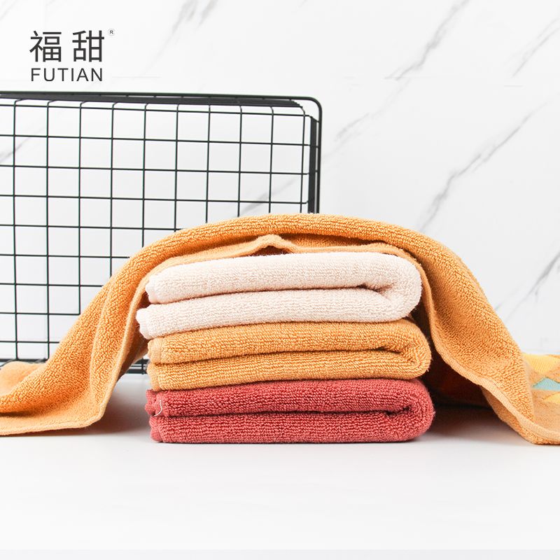 义乌好货-福甜-秋冬新款北欧毛巾纯棉加厚洗脸巾柔软吸水面巾细节图