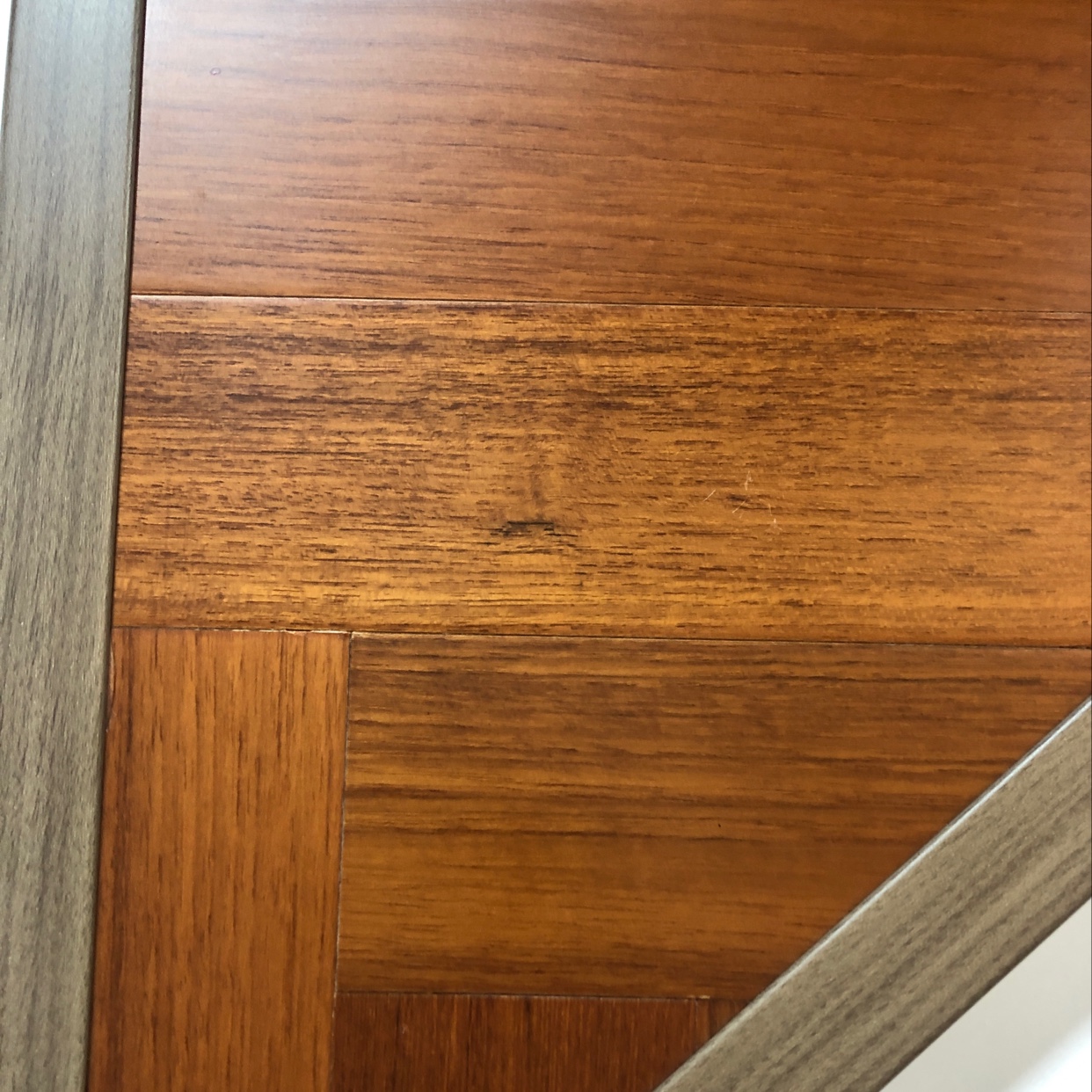 柚木北欧美式风格大自然原木色客厅卧室家用原木实木地板强化复合木地板详情图5