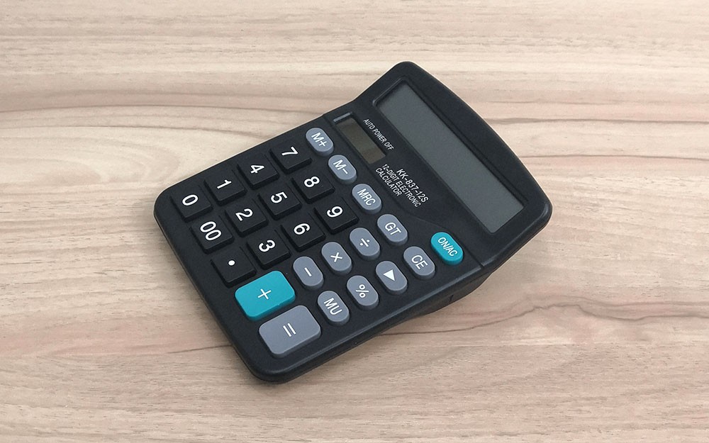 The KK-837-12S solar-powered calculator is a 12-digit display desktop office calculator pic 6